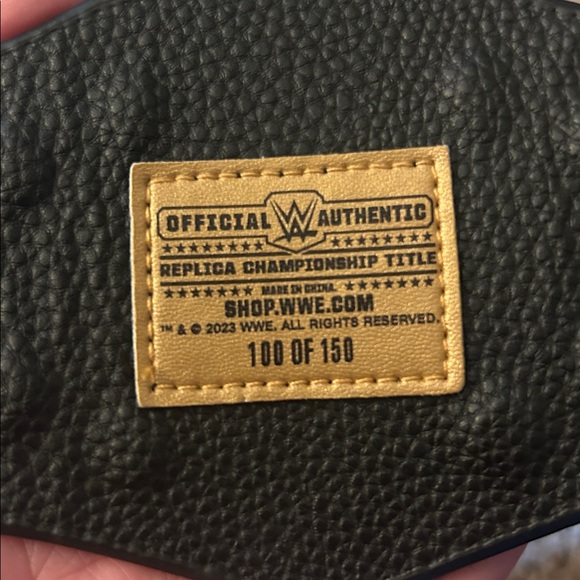 Limited Edition WWE Replica Championship Belt - Picture 5 of 7